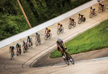 How East Point built a velodrome that still spins with history Many biking at The Dick Lane Velodrome in East Point