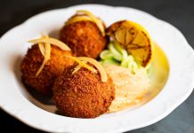 French brasserie and micro food hall take shape in Midtown office building