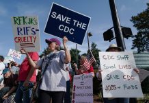 Protests at the CDC