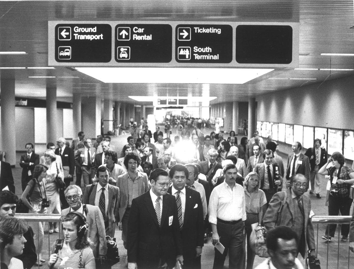 An expansion of the airport including a new terminal