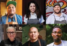 We asked 6 top local chefs: Which Atlanta dish do you wish you created? clockwise from top left: chefs Robert Butts, Claudia Martinez, Arnaldo Castillo, Virginia Willis, Parnass Savang, and Demetrius Brown