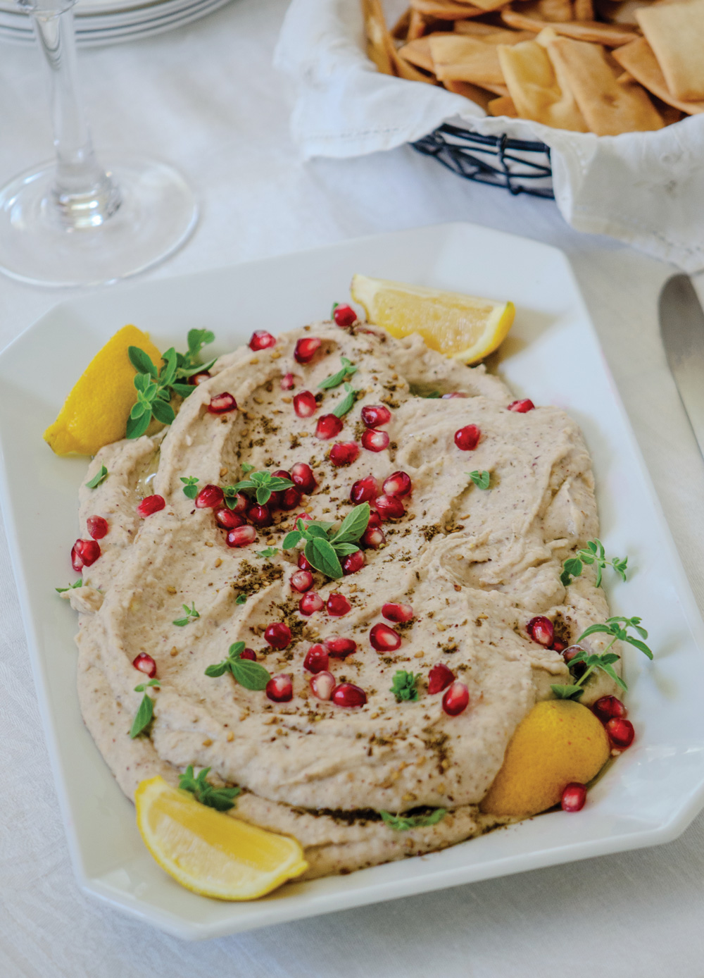 Za’atar White Bean Dip