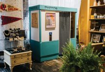 The Autophoto booth at Citizen Supply in Ponce City Market