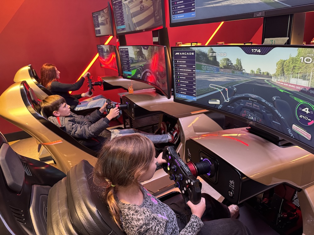 Start your engines: F1 Arcade brings full-motion racing simulators to the Westside