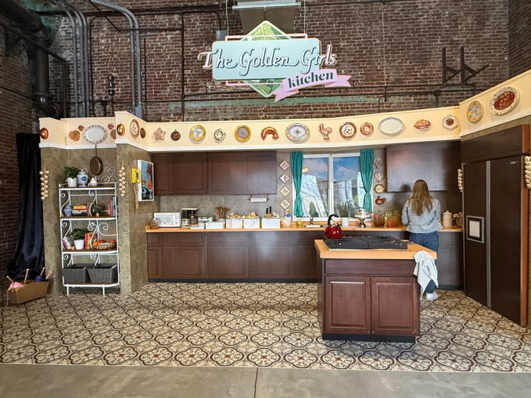 You can now walk through The Golden Girls Kitchen at Pullman Yards