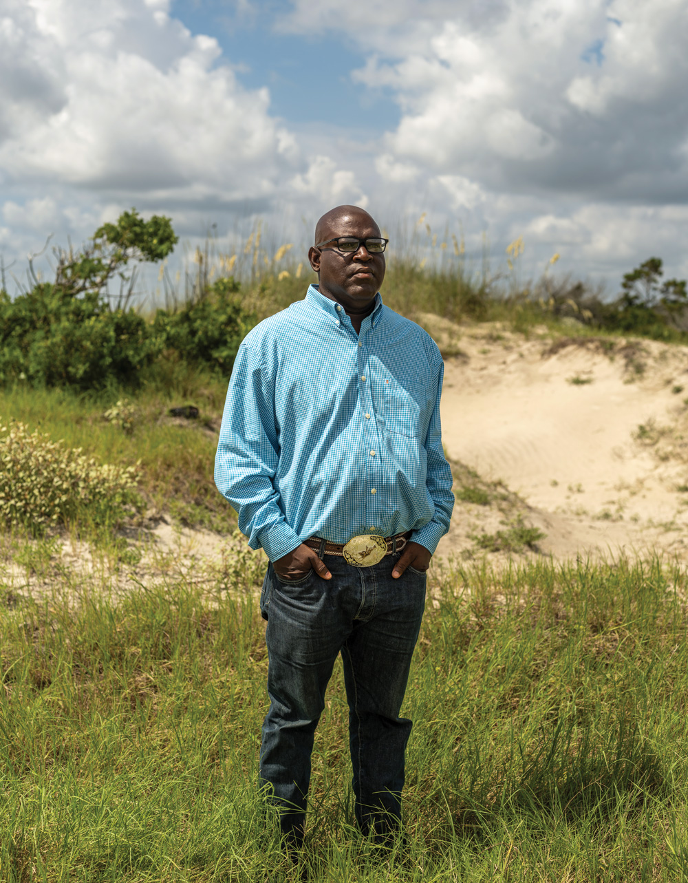 JR Grovner, Tour Guide on Sapelo Island 