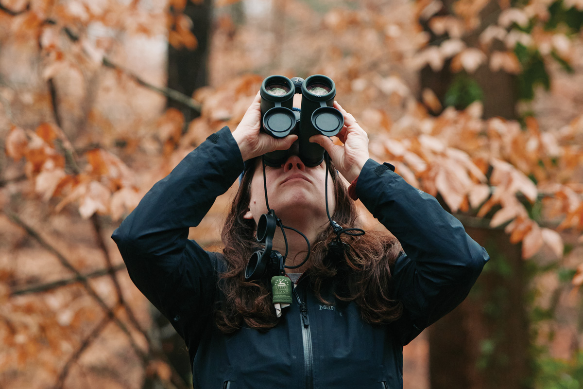 Birds Georgia member Abby Cox tracks local bird counts
