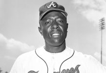 Hank Aaron in 1968