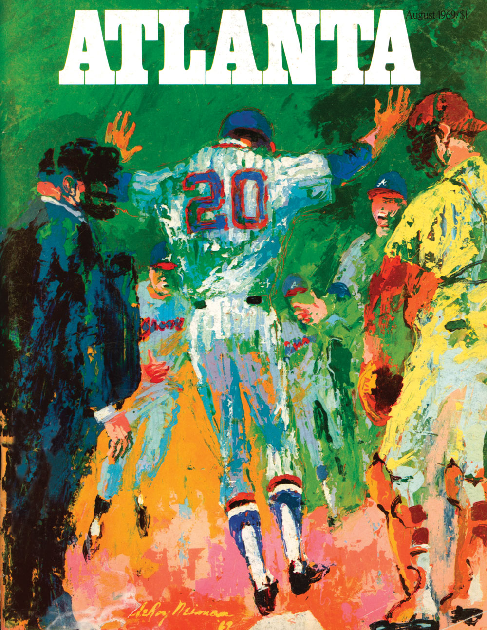 Atlanta Magazine August 1969 cover
