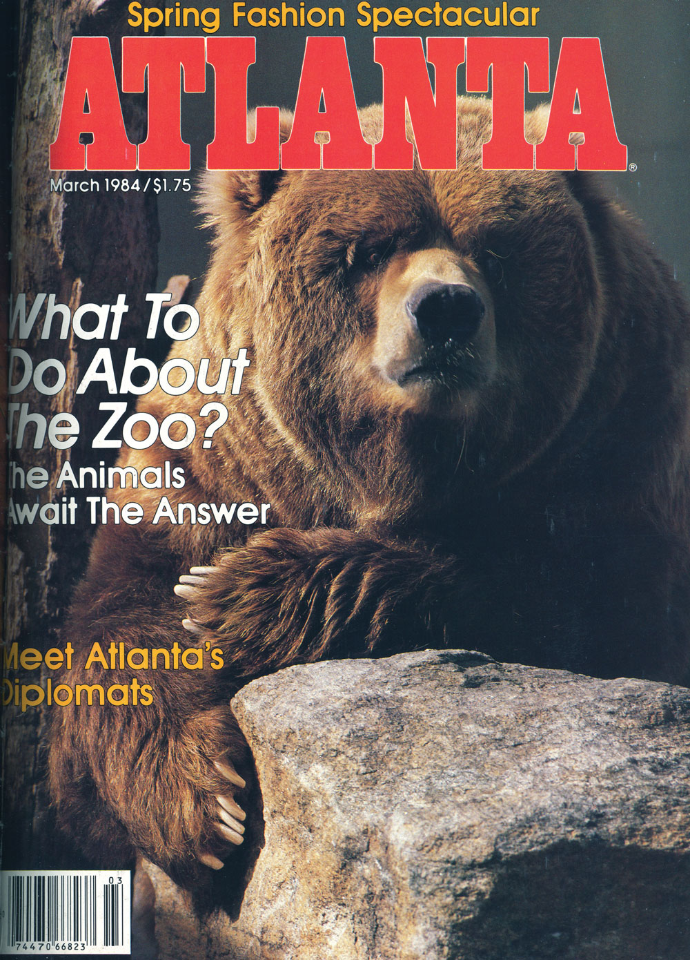 Atlanta Magazine March 1984 cover