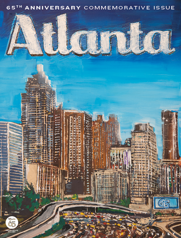 Atlanta Magazine Celebrates 65 Years with Landmark May Issue Featuring Original Cover Art by Steve Penley